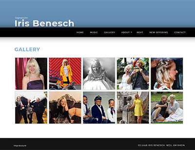 Sopranistin Iris Benesch